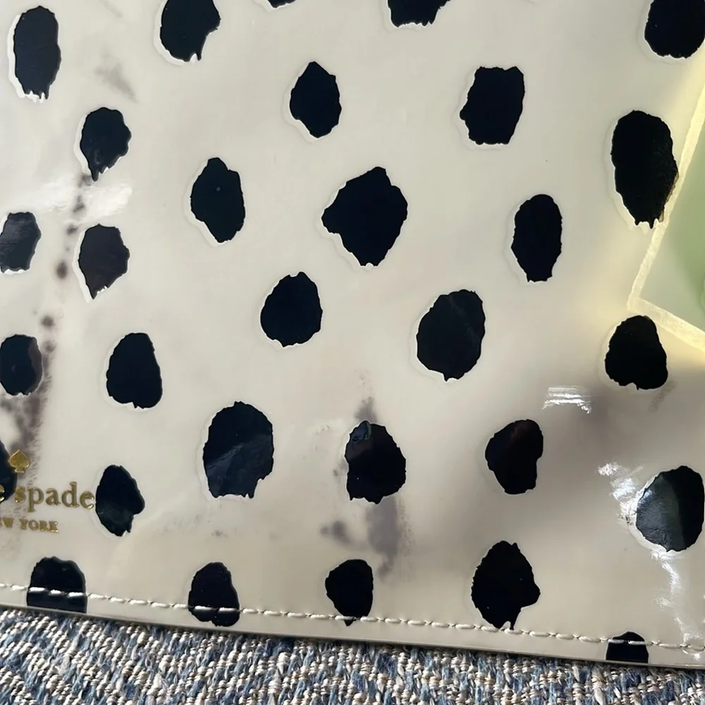 NWTKate Space Polka Dot Pencil Case With Defect ( Color Transfer)